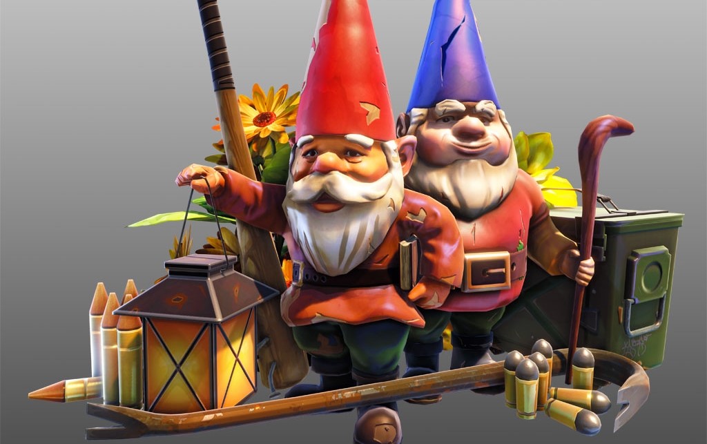 Fortnite - Encontrar Gnomos Escondidos em diferentes Localizações