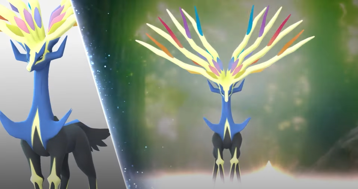 Lendas luminosas X: Xerneas estreia no Pokémon GO ao lado de Pokémon do tipo  Dragão e Fada originalmente descobertos na região de Kalos!