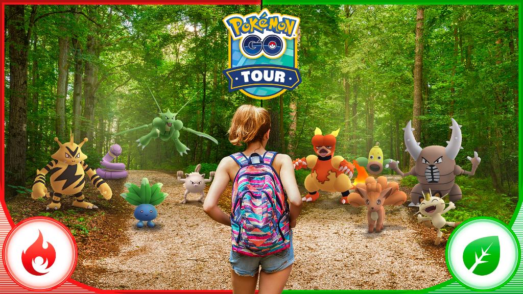 Qué aventura elegirás? Todas aquellas personas que tengan una entrada para  el Tour de Pokémon GO: Kanto podrán elegir pronto la versión del evento.