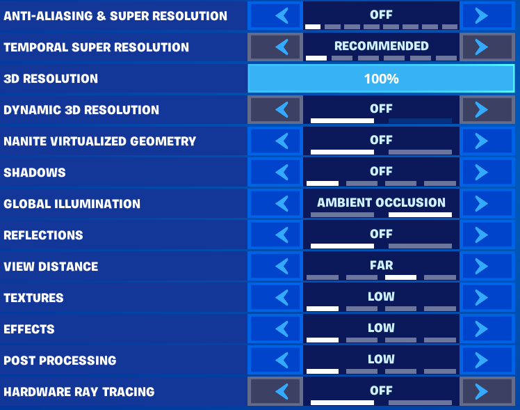 Best Fortnite Pc Settings How To Maximize Your Fps Dot Esports