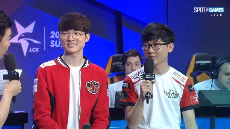 SK Telecom T1 reign supreme in the first round of the summer telecom wars