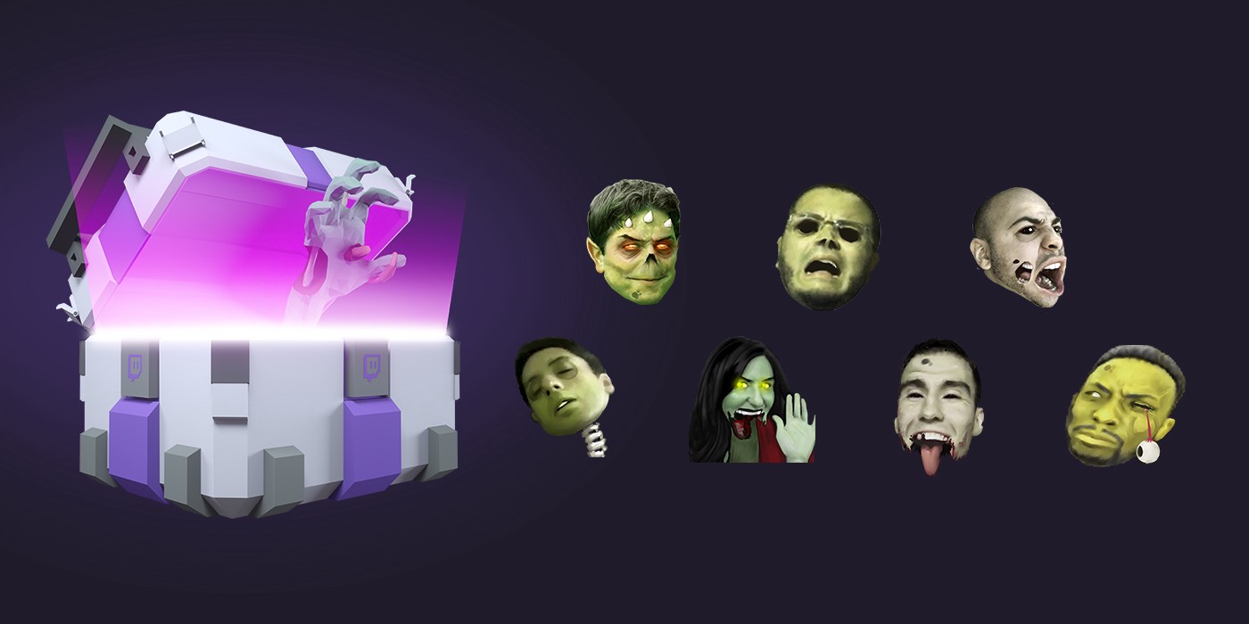 snigmord Øst Timor Gavmild Halloween crates with zombie emotes are now available on Twitch - Dot  Esports