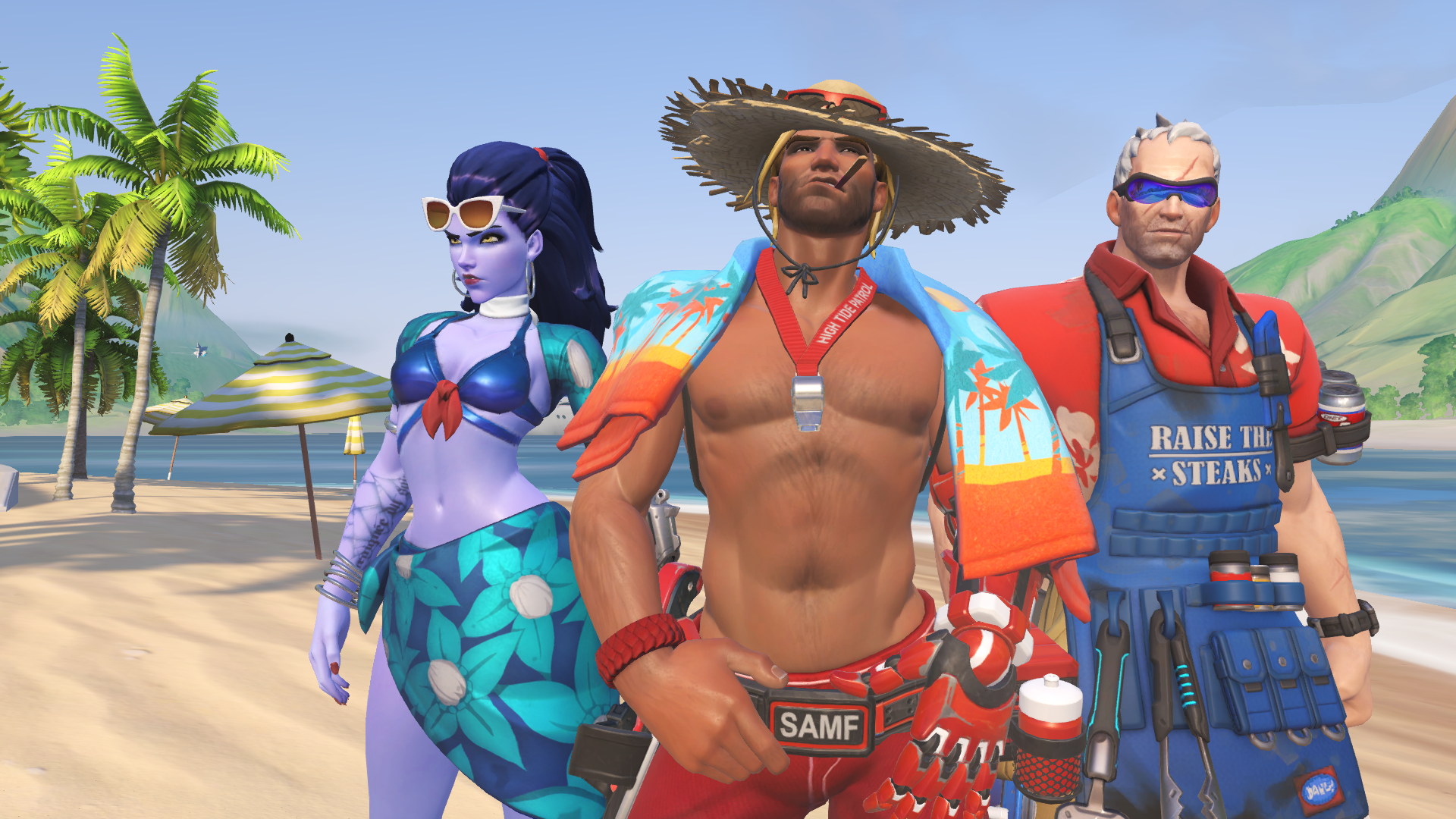Here are all the new Overwatch Summer Games skins Dot Esports