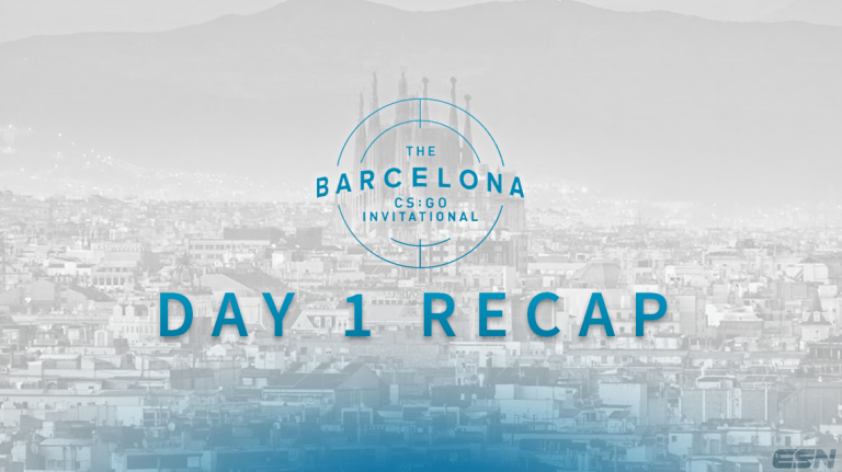 ESL Barcelona CS:GO Invitational: Day 1 Recap