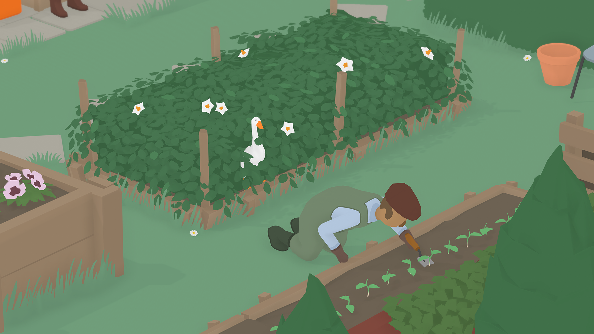 Untitled Goose Game Getting 2-Player Co-op in Free Update - News