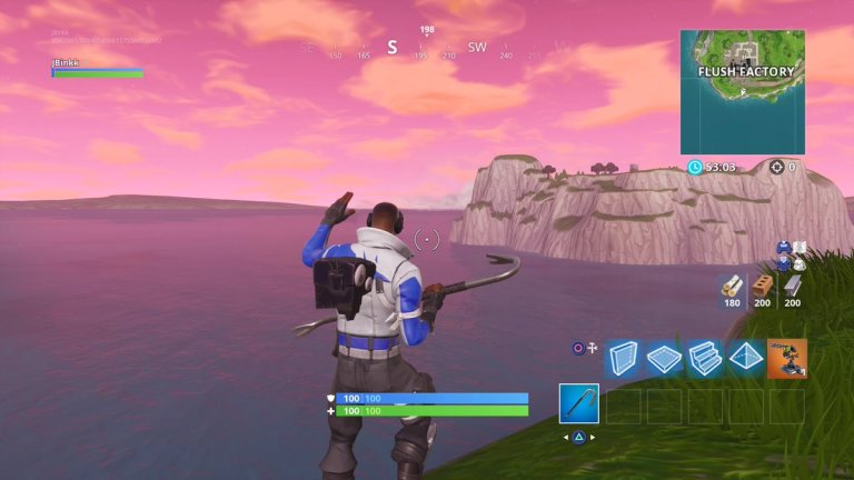 Fortnite players are sure a white cloud south of Flush Factory is an  approaching snowstorm - Dot Esports
