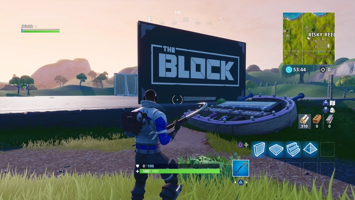 Fortnite The Block 2018