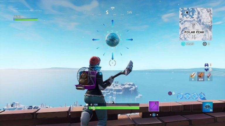 Fortnite Event Countdown: Clock Appears Around Ice Sphere   Dot Esports