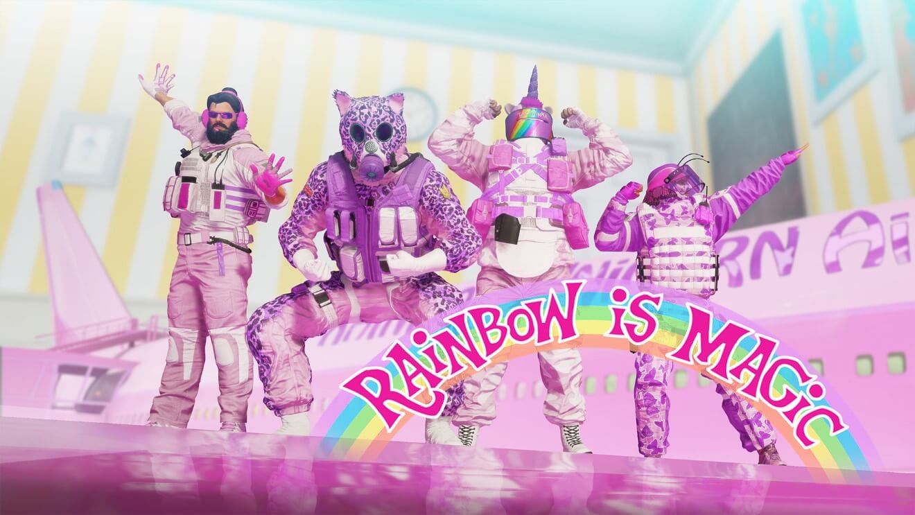 Ubisoft announces GIF contest for Rainbow is Magic Event - Dot Esports