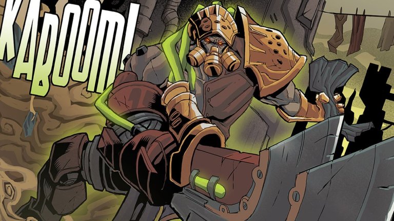 Olaf takes on Chemtech Tryndamere in the newest page of Olaf vs. Everything