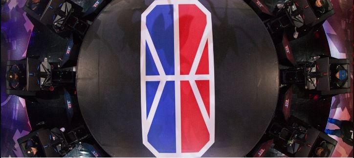 The NBA 2K League logo.