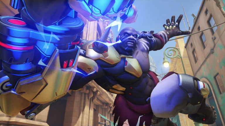 Situational Doomfist flank lets you travel a stretch of Blizzard World ...