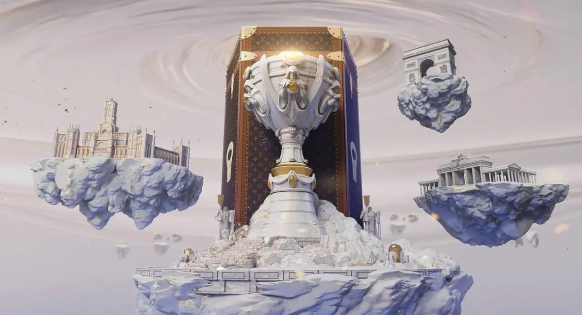 League of Legends x Louis Vuitton, trophy, Louis Vuitton, Trophy case for  the 2019 #LeagueOfLegends world championship 🏆⁠ Video: Pete  Casta/@hypebeastfr, By HYPEBEAST