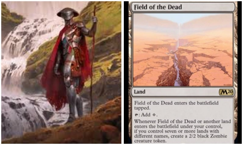 Golos Field of the Dead MTG ELD Standard