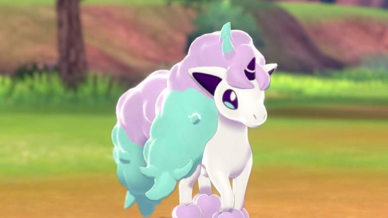 Mavin  Pokemon Shiny Ponyta Galarian Wearing Special Meloetta