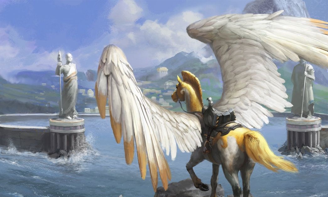 Loyal Pegasus Art Magic