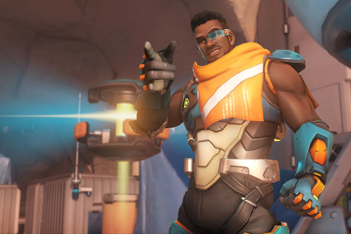 Baptiste next to his Immortality Field in Overwatch 2.