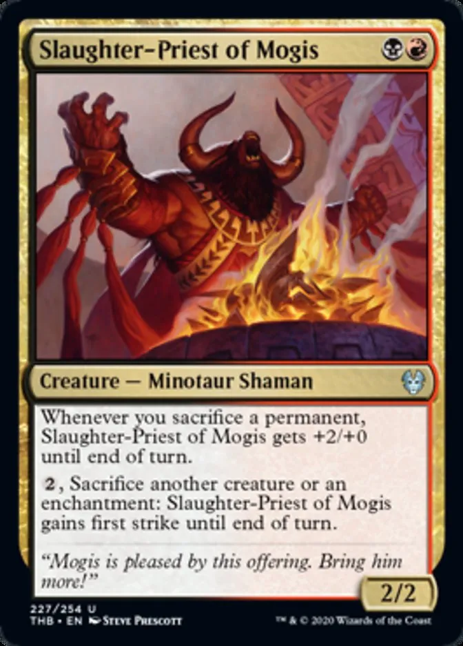 Slaughter-Priest of Mogis Spoiler Magic Theros Beyond Death