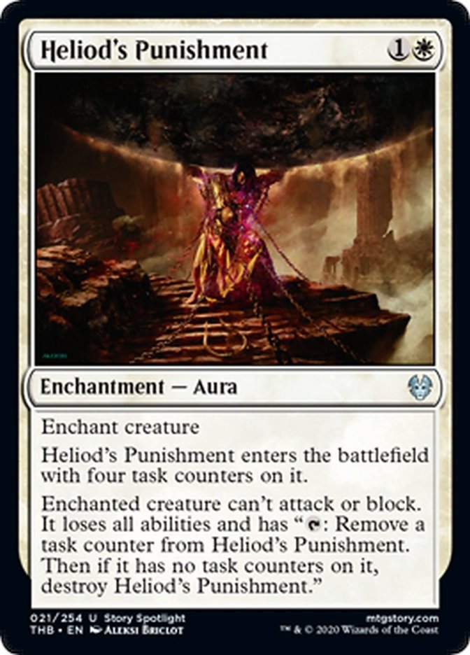 Heliod's Punishment Spoiler Magic Theros Beyond Death