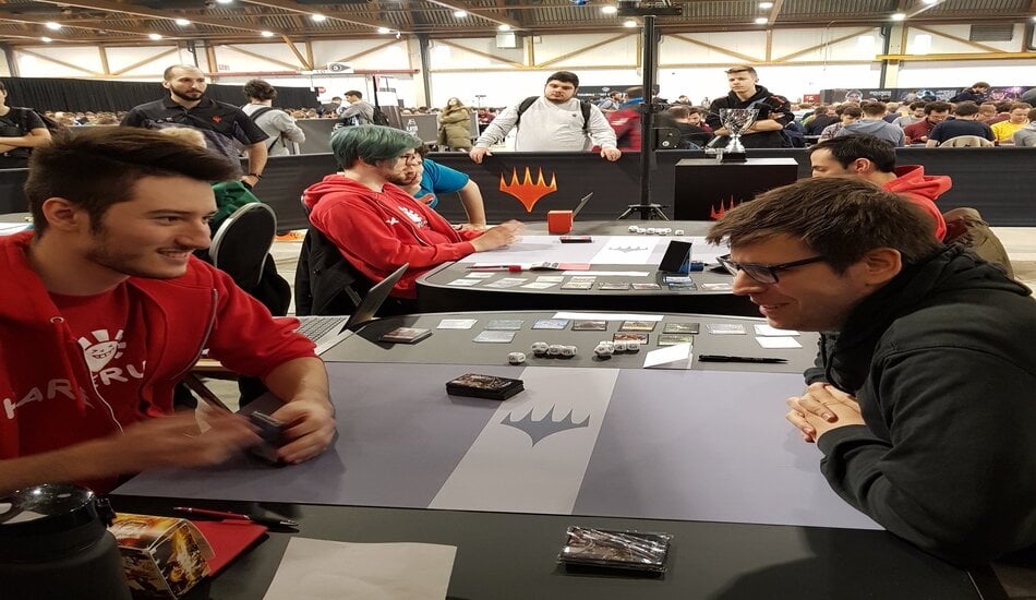 MTG Players Tour Brussels Day One Theros Booster Draft
