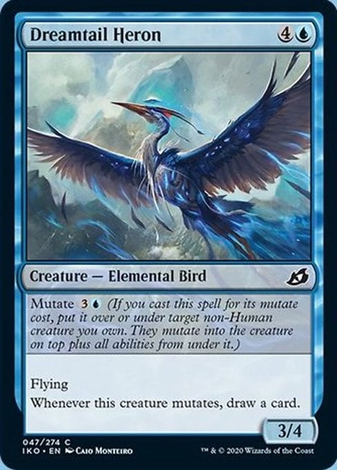 Dreamtail Heron Magic Ikoria Lair of Behemoths