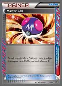 Master Ball ACE Spec Trainer Pokemon TCG