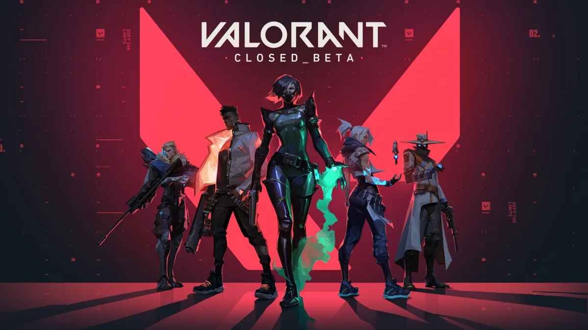VALORANT closed beta promo art.