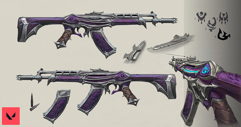 Riot Delves Into Its Process Of Designing Weapon Skins For Valorant