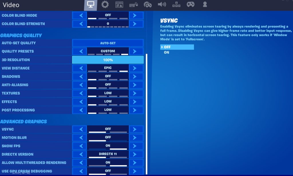 Mrfreshasian’s Fortnite settings and keybinds