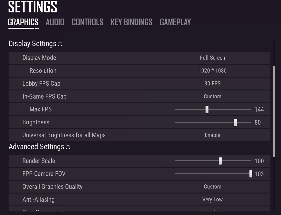 ChocoTaco PUBG settings and keybinds Dot Esports