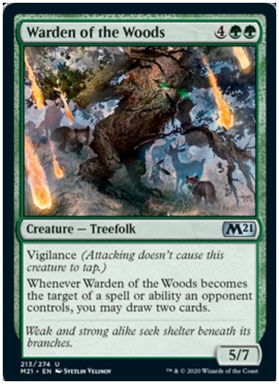 M21 Warden of the Woods MTG