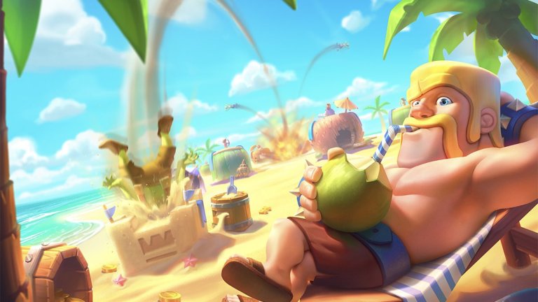 Clash Royale - Time to hit the beach! 😎 🍹 🌴 🏄