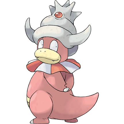 The official artwork of Slowking.