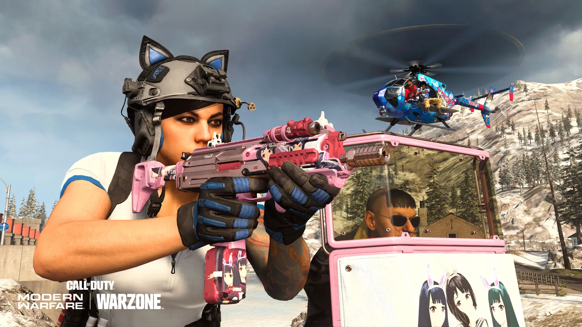 Projekt Melody Inspired Call of Duty Weapon Skin Draws Controversy from  Vtuber Herself - GamerBraves
