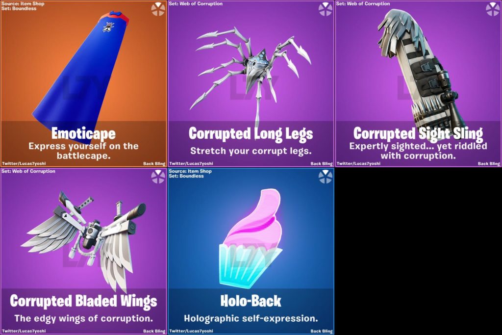 All Leaked Skins And Cosmetics Coming To Fortnite Patch V