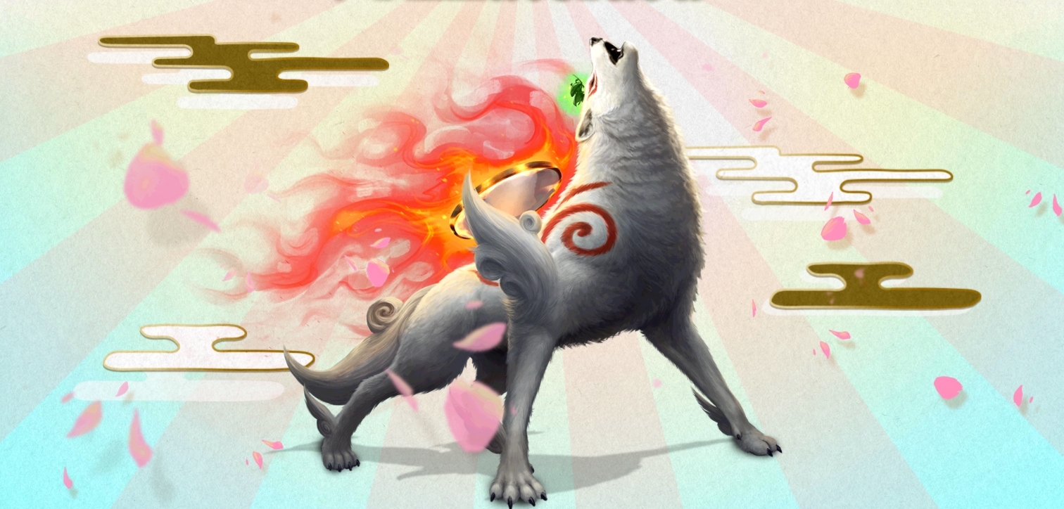 okami amaterasu human form - Google Search