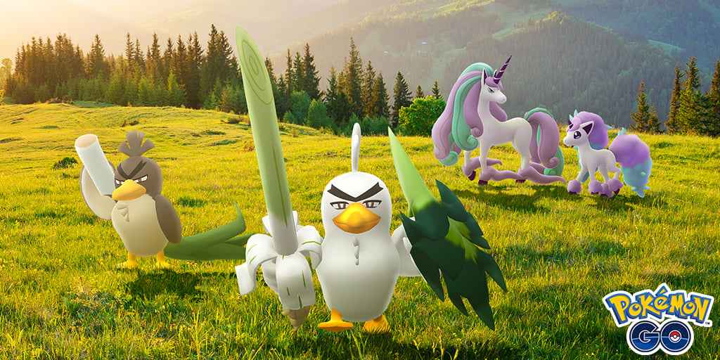 Galarian Farfetch'd and new avatar items arrive in celebration of The Isle  of Armor! – Pokémon GO