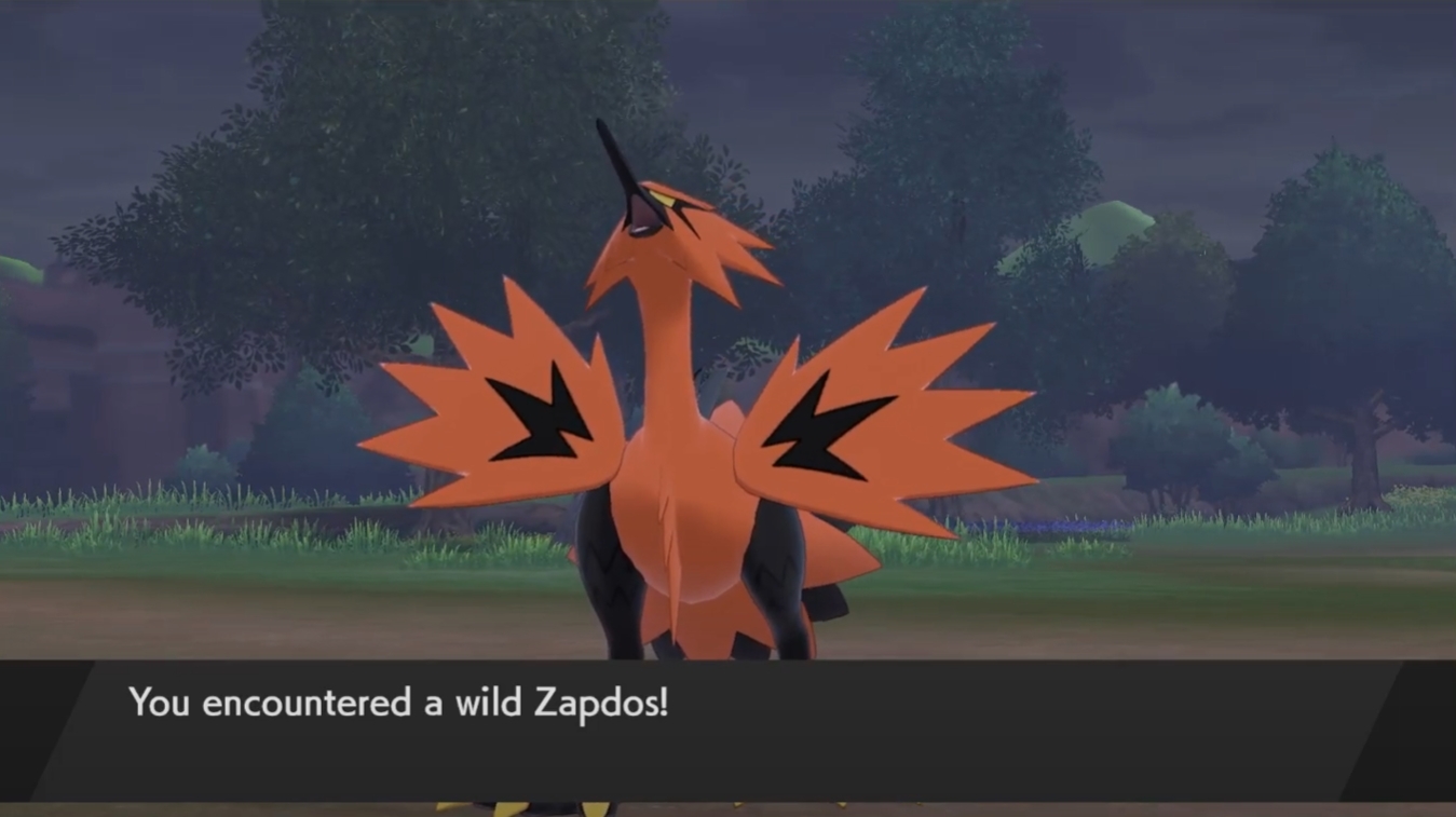 Zapdos Galarian  Pokémon Sword e Pokémon Shield