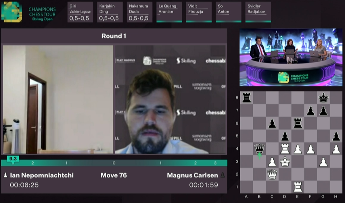 Magnus Carlsen loses his last competition as world champion after dramatic  slip of his mouse