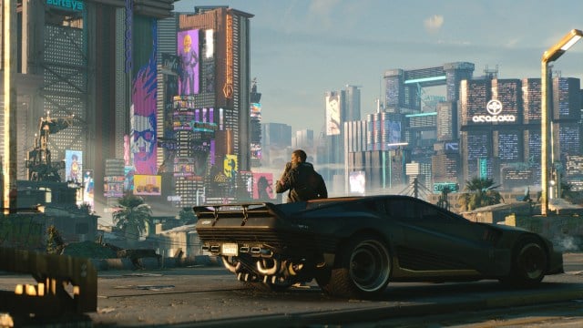 Keyart from Cyberpunk 2077