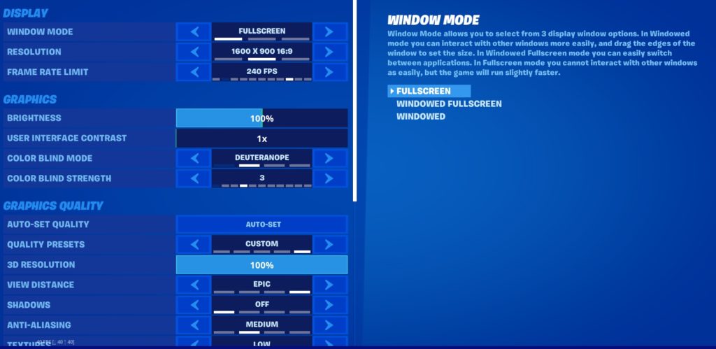 Bizzle's Fortnite settings and keybinds - Dot Esports