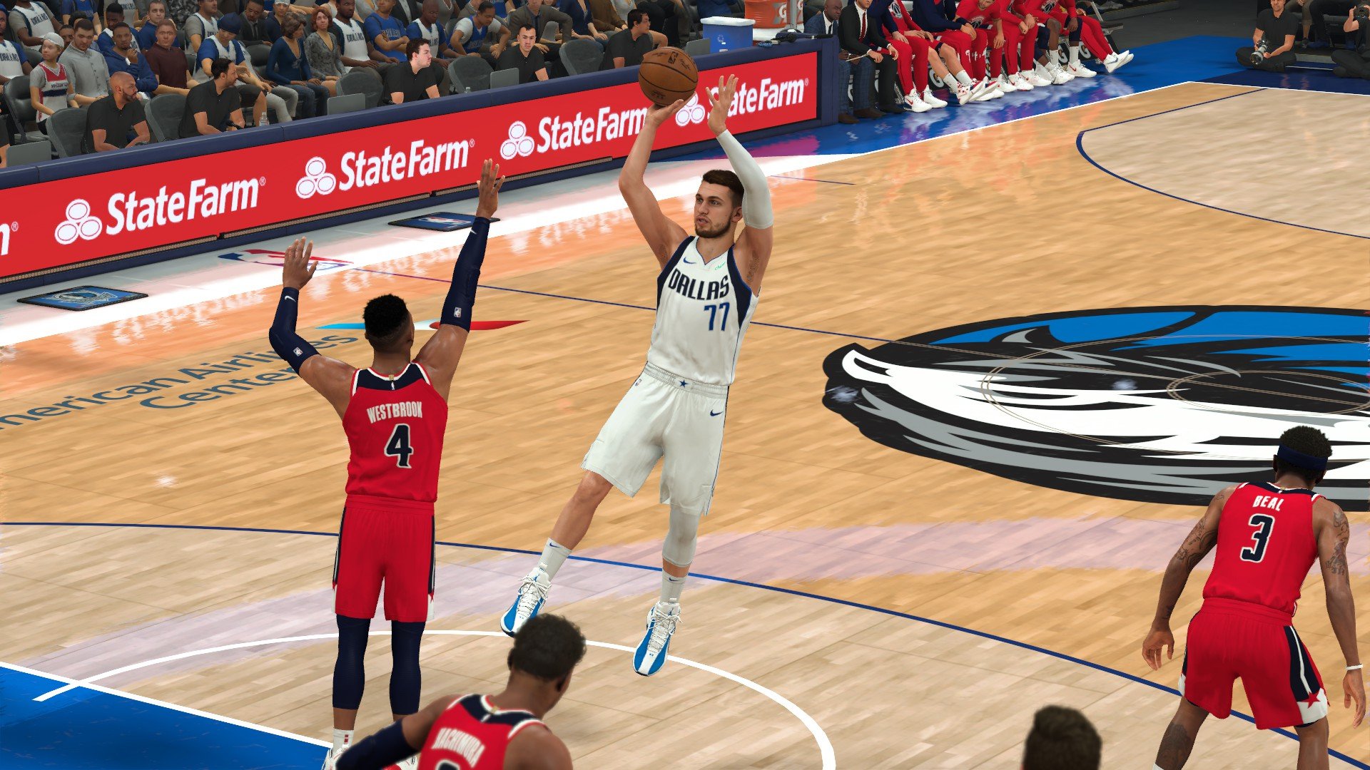 So This Glitch Happened at the All Star Game : r/NBA2k