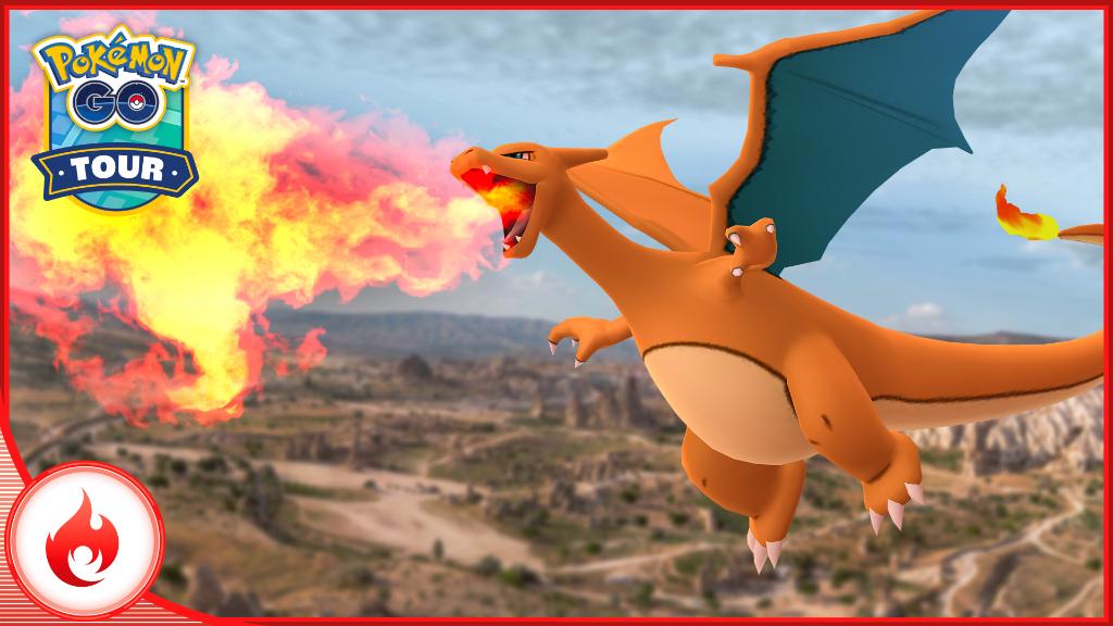 006 Charizard used Dragon Claw and Flamethrower!