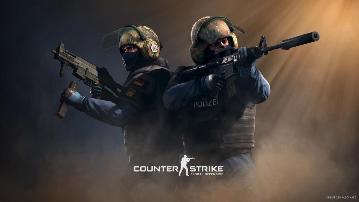 Counter Strike Globabl Offensive official artwork.