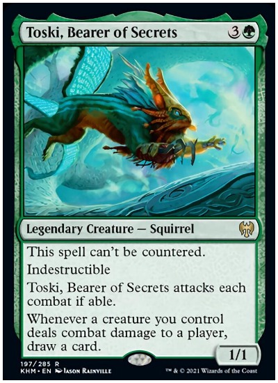 Win a Squirreled Away MTG Commander deck in less than a minute