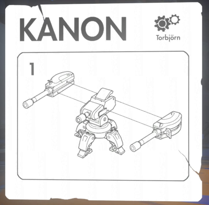 Torbjorn's turret laid out in an Ikea catalogue.