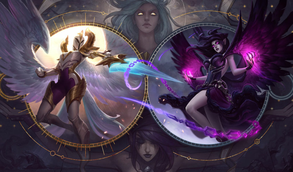 Morgana and Kayle side by side