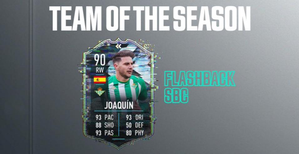 How To Complete Tots Flashback Joaquín Sbc In Fifa 21 Ultimate Eam