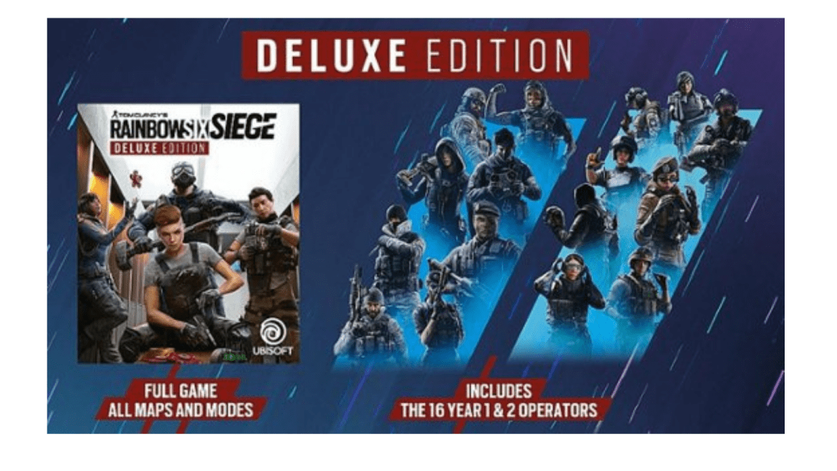 Save $25 on Tom Clancy's Rainbow Six Siege Deluxe Edition