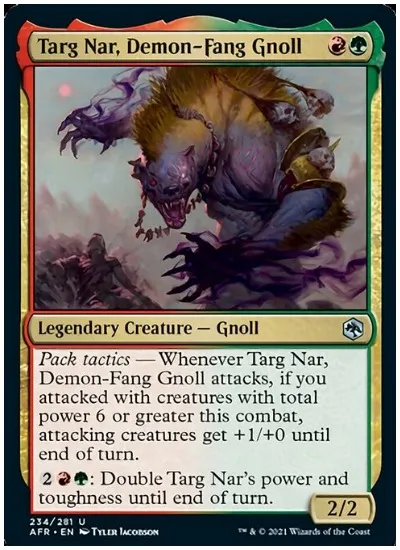 Targ Nar, Demon-Fang Gnoll
